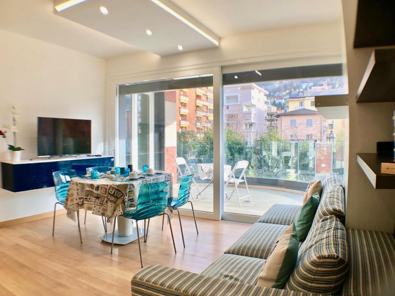 Roggia Apartments By Quokka 360 - A Stone'S Throw From Ciani Park Lugano Exterior photo